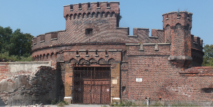 Wrangel-toren-vesting-fort-Kaliningrad-Koningsbergen-Pruisen-Rusland