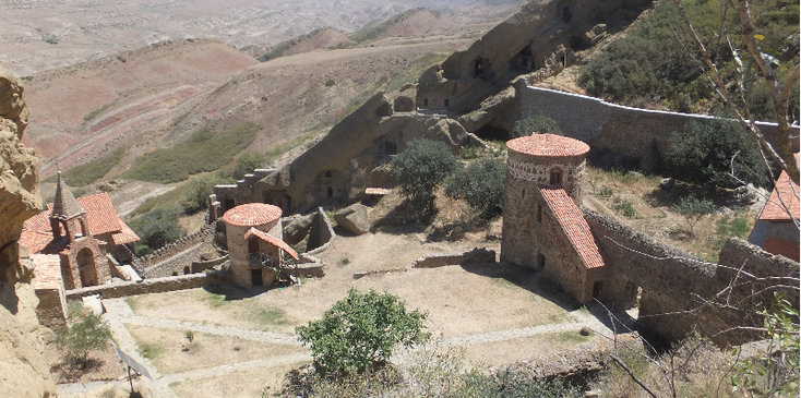 David-Gareja-Kakheti-Georgië-monniken-klooster