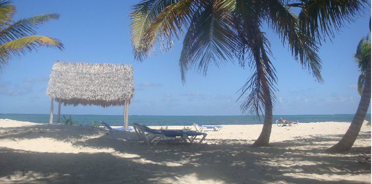 Playa-Santa-Lucia-strand-Cuba-zon-zee-surfen