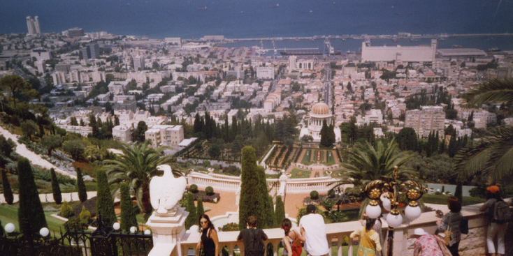 Haifa-Baha-i-tuinen-gardens-Israël-Bab