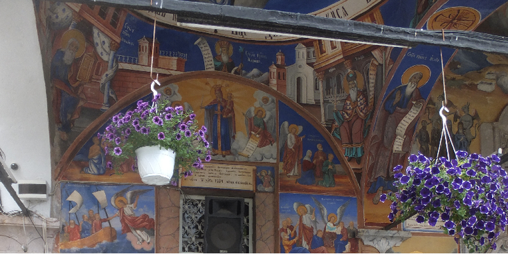 Kratovo-klooster-fresco-Macedonië