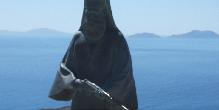 Preveli-monument-verzet-kust-WW2-Geallieerden-Kreta-Griekenland