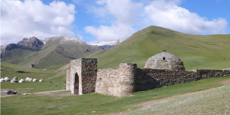 Tash-Rabat-Naryn-zijderoute-karavanserai-hotel-slaapplaats-Kirgizië