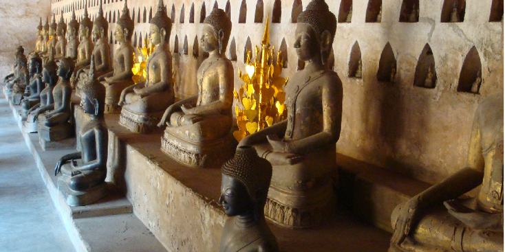 Wat-Si-Saket-Boeddha-beelden-Vientiane-Laos
