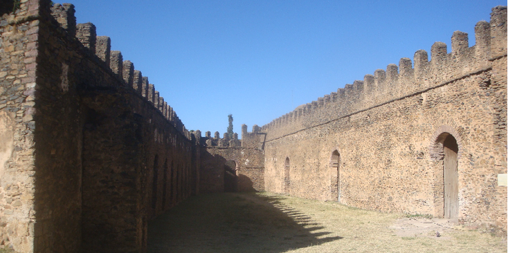 Gondor-muren-Camelot-torens-Ethiopië-kasteel-paleis-Koninklijk-Selassie
