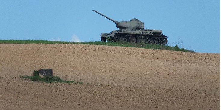 Vallei-van-de-dood-Kapisova-valley-of-the-Death-tanks-Sovjet-WW2-openluchtmuseum-Slowakije