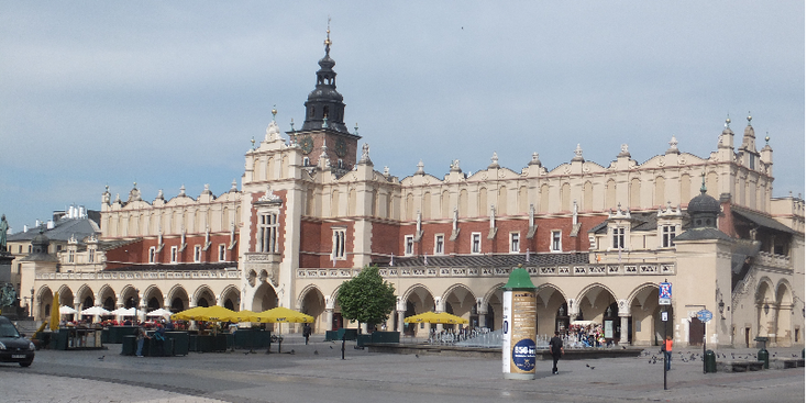 Krakow-Krakau-kledinghal-Polen