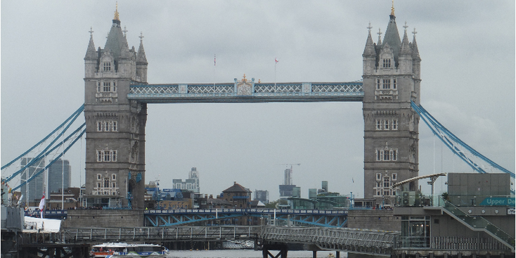 Londen-Tower-Bridge-Engeland-Verenigd-Koninkrijk-Theems