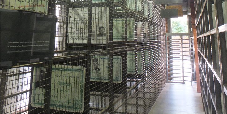 apartheid-museum-Johannesburg-cellen-gevangenis-Zuid-Afrika