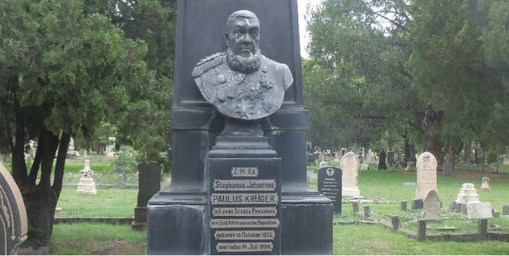 Kruger-Paul-Heldenakker-graf-tombe-begraafplaats-Pretoria-Zuid-Afrika