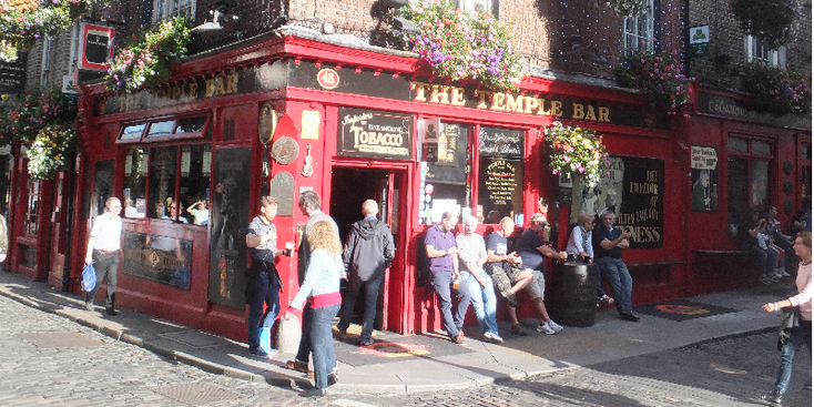 Dublin-Temple-bar-pub-bier-Guinness-Ierland