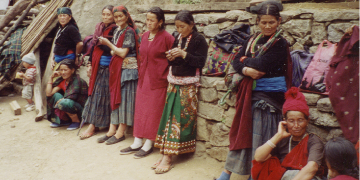 Annapurna-trekking-bergen-Nepal-Himalaya-oorspronkelijke-mensen