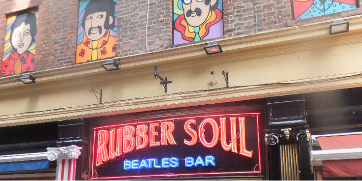 Beatles-bar-Rubber-Soul-tekeningen-Fab-Four-Liverpool-Engeland