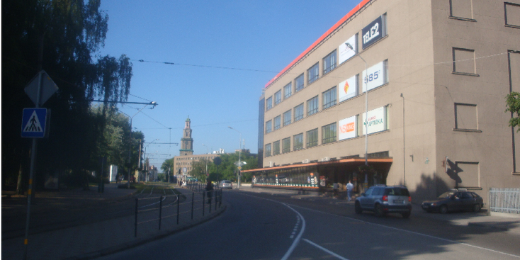 Liepaja-straatleven-appartement-Letland