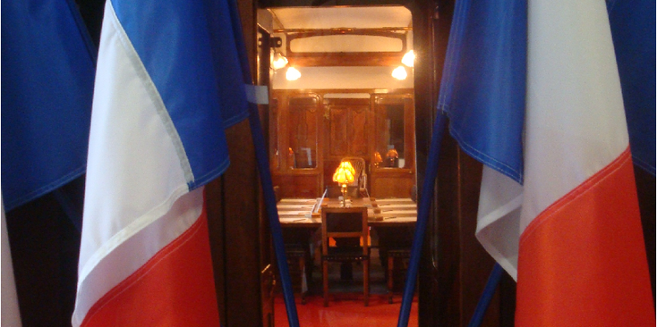 Clairiere-de-L’Armistice-overgave-wagon-Compiègne-Frankrijk
