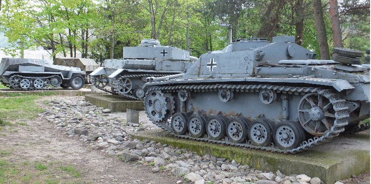 Banska-Bystrica-tank-park-WW2-nazi-Duits-Slowakije