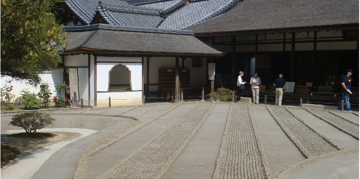Ginkaku-ji-Nanzen-ji-Japanse-tuin-aangeharkt-Kyoto-Japan