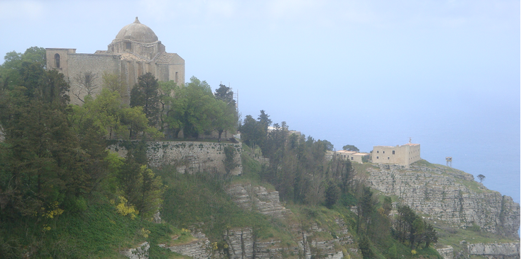 Erice-kasteel-Sicilië-Italië