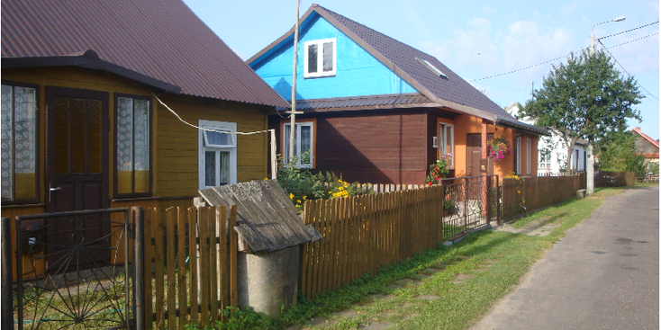 Bialowieza-Nationaal-Park-dorp-huis-Polen