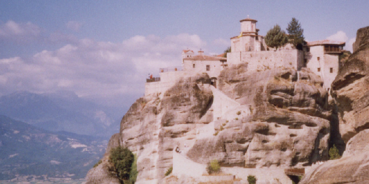 Meteora-Kalambaka-Greece-Monasterie