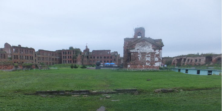 Shisselburg-Shlisselburg-Fort-Oreshek-meer-Ladoga-WW2-Rusland-wachttoren