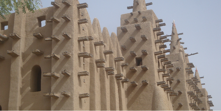 Djenne-moskee-stokken-leem-Mali