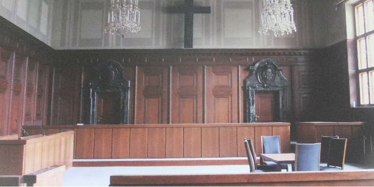 Rechtszaal-600-Neurenberg-proces-WW2-kopstukken-nazi-museum-Duitsland