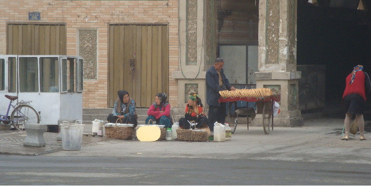 Turpan-brood-bakken-markt-straatleven