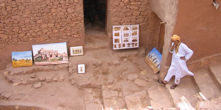 Ait-Benahddoudou-Kasbah-Marokko-lemen-stad-woestijn