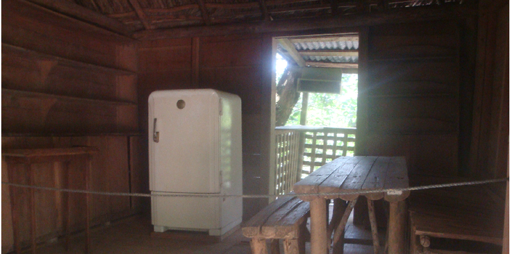 Sierra-Maestra-Nationaal-park-Cuba-Fidel-Castro-Revolutie-ijskast-hut-barak