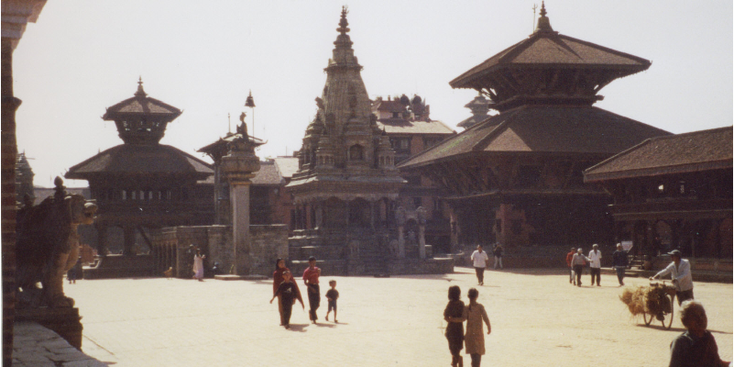 Bhaktapur-Durbar-Square-plein-tempels-Nepal
