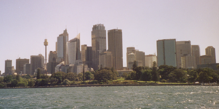 Sydney-Australië-Skyline-Ferry