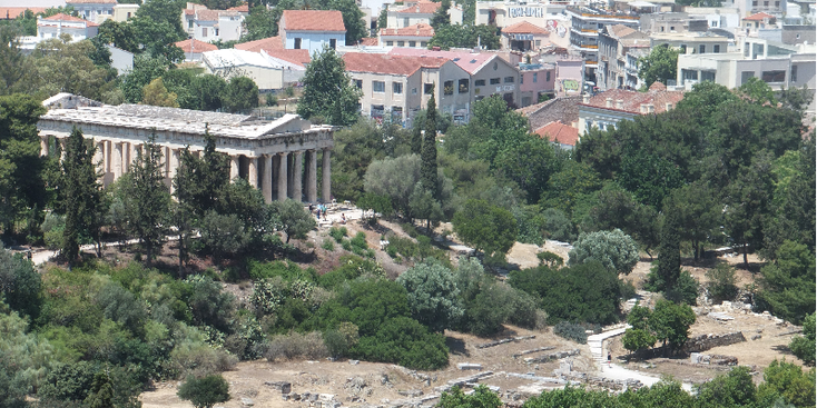 Athens-Griekenland-Akropolis-Agora-toren-van-de-wind
