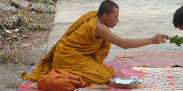 Battambang-monnik-Cambodja