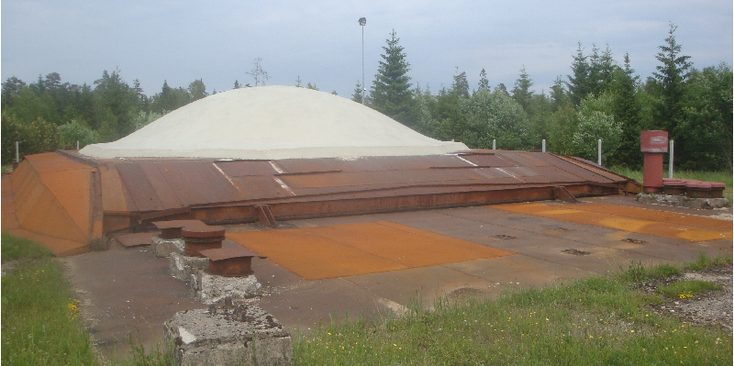 Plateliai-koude-oorlog-žemaitija-national-park-Sovjet-Nuclear-wapens-koepels-Litouwen