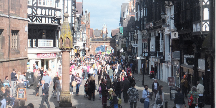 Chester-Row-zwart-wit-vakmanshuizen-koopmanshuizen-zuil-Romeins-Engeland