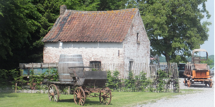 Mont-Saint-Juan-gefortificeerde-hoeve-Waterloo-slag-Napoleon-Fransen-België