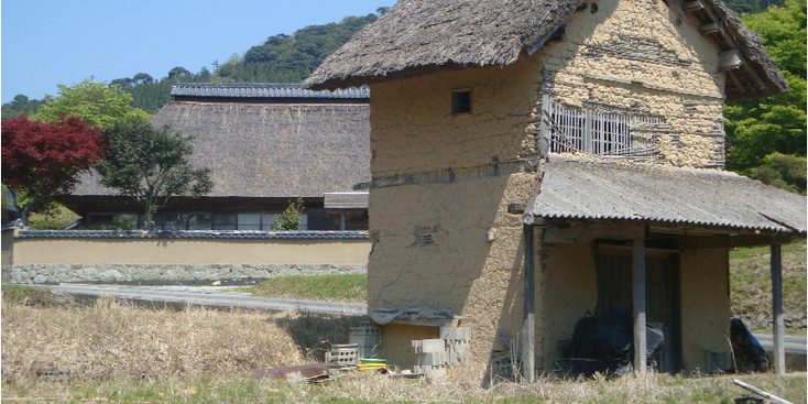 Hattoji-traditionele-huis-platteland-schuur-Japan