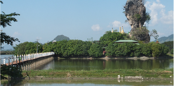 Kyauk-Ka-Lat-klooster-spijkerklooster-Hpa-An-Myanmar