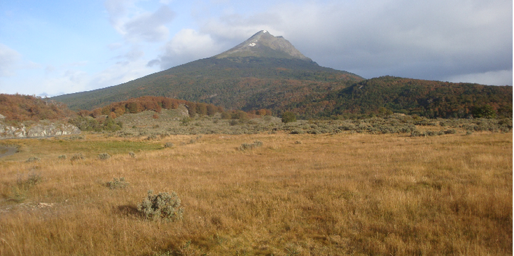 Tierra-del-Fuego-nationaal-park-herfstkleuren-alpenweide-bergen-Argentinië