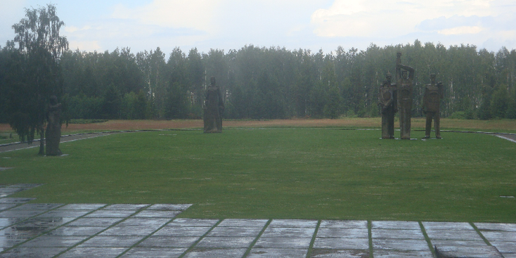Salaspils-Kurtenhof-concentratiekamp-nazi-WW2-Joden-beelden-monument-Letland