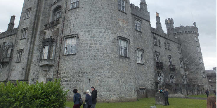 Kilkenny-kasteel-Ierland-gras