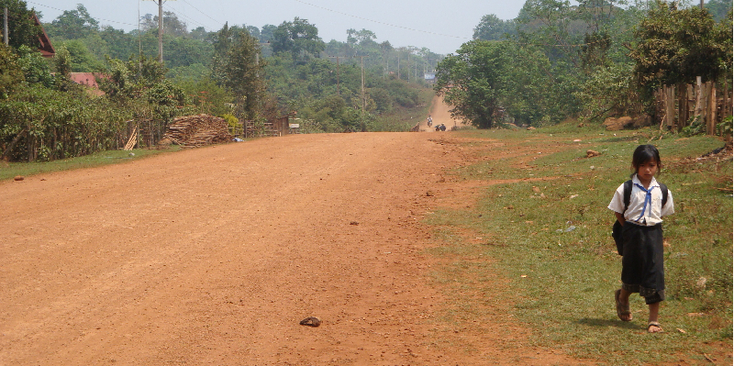 Bolaven-plateau-stoffige-wegen-Laos