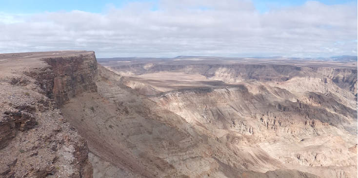 Fish-River-Canyon-klif-vallei-kloof-Namibië