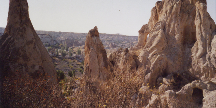 Cappadocië-kegels-Goreme-chimney-Turkije