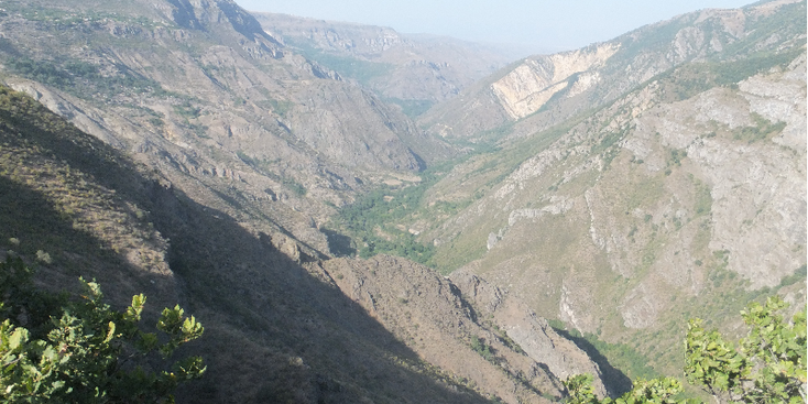 Goris-vallei-Armenië