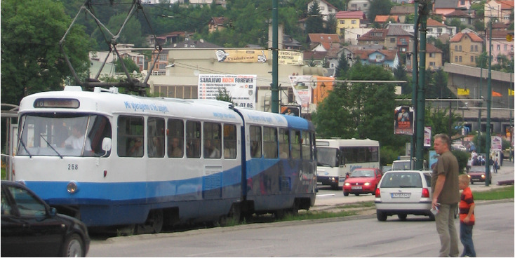 Sarajevo-tram-Bosnië-Herzegovina