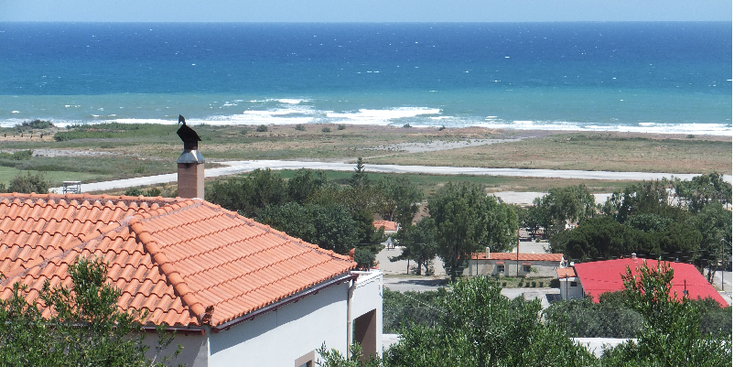 Maleme-vliegveld-zee-Chania-Kreta-Griekenland