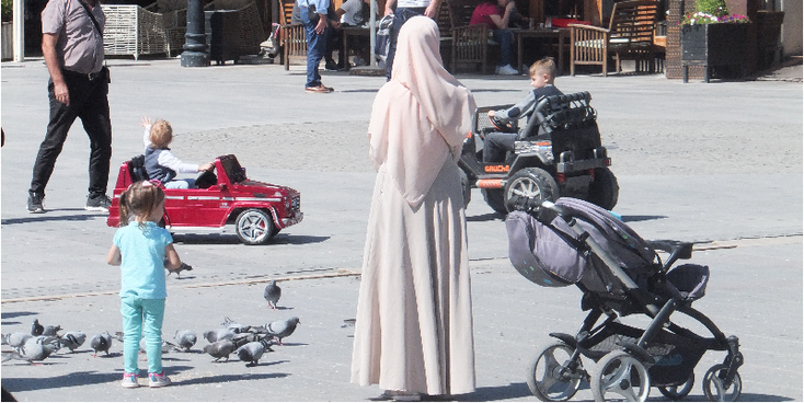 Novi-Pazar-moslim-islam-plein-Servië