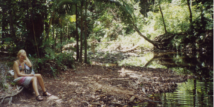 Daintree-nationaal-park-rivier-poel-afkoelen-zwemmen-hole-Australië